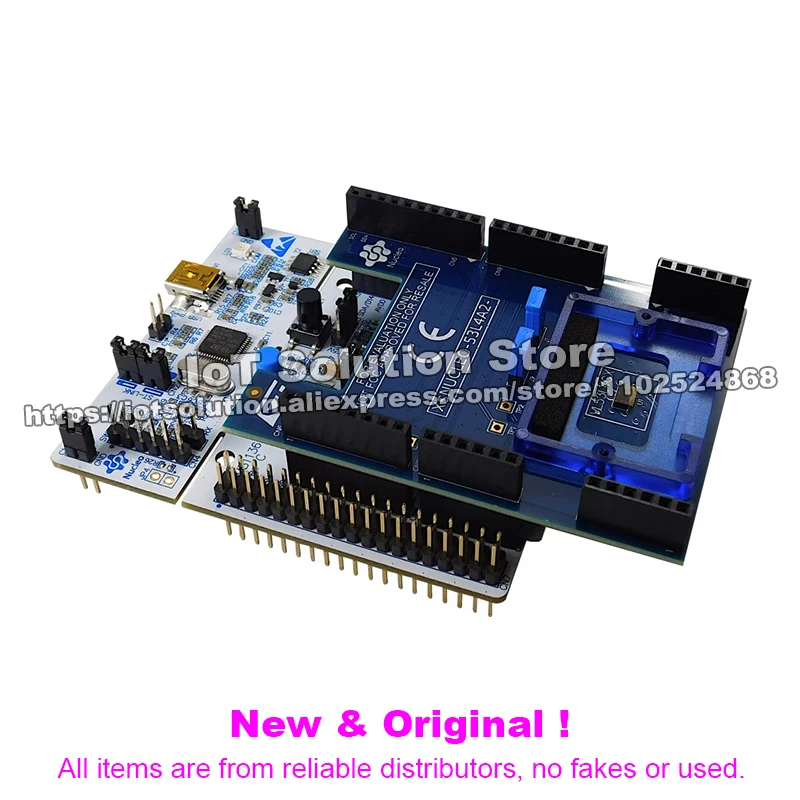 P-NUCLEO-53L4A2 VL53L4CX STM32 Nucleo pack with X-NUCLEO-53L4A2 expansion board and NUCLEO-F401RE development board
