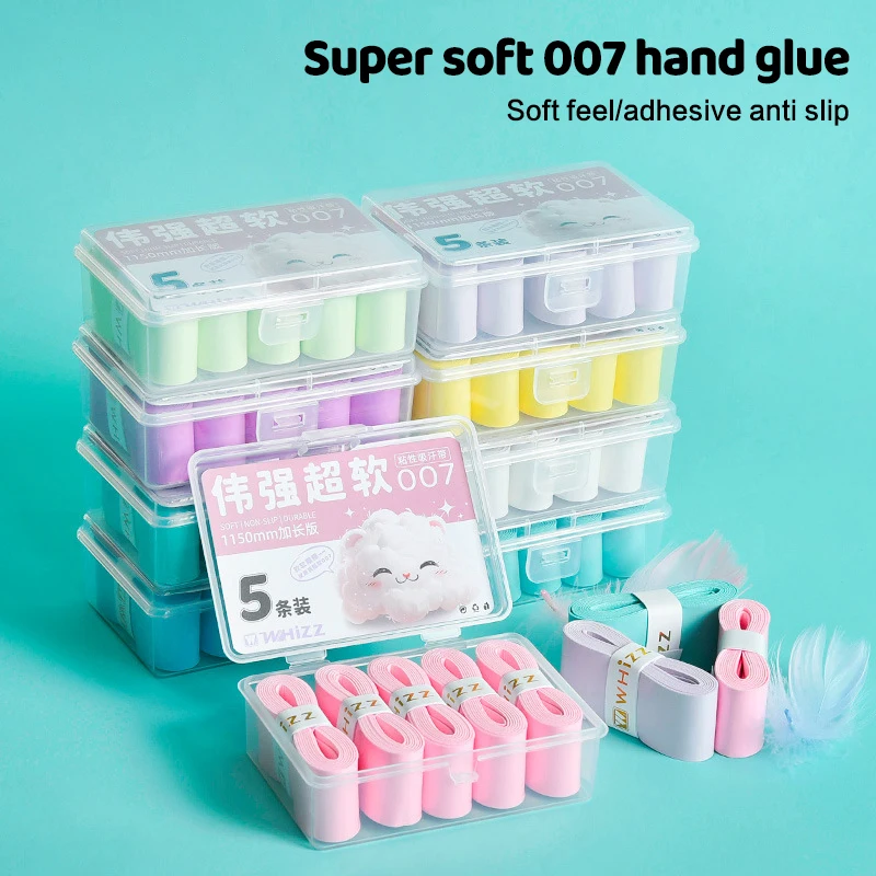 

【W】PU Tennis Badminton Grip Tape Non-Slip Shock-Absorbing Badminton Racket Grips Wrap Wear-resistant Sweat-Absorbent Tennis Wrap