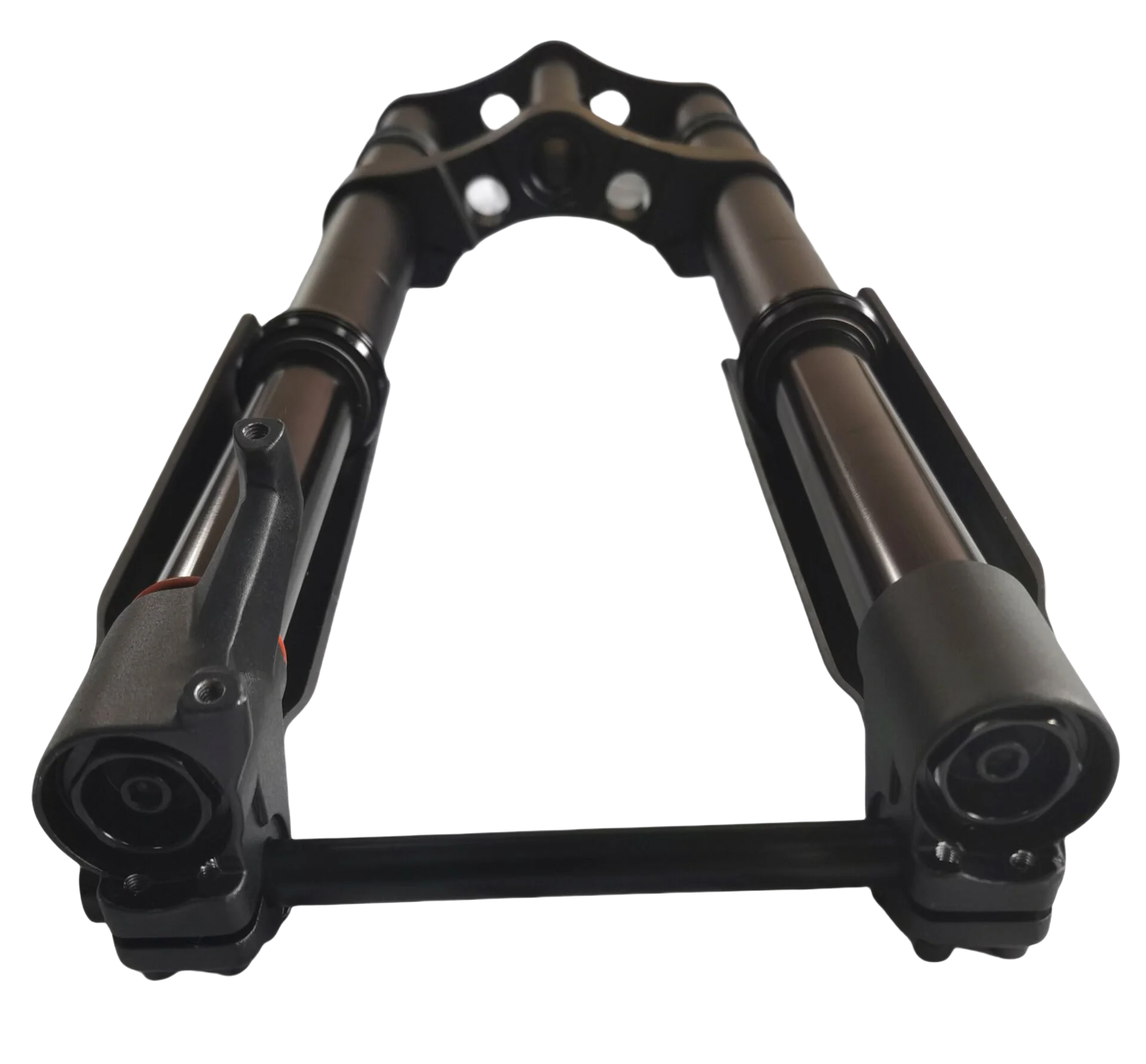 LVCO EBike 20 Pollici Forcella Ad Aria Sospensione 135 MILLIMETRI Asse Snow Bike Downhill Doppia Corona Ammortizzatore Grasso Bicicletta Forcelle Invertite