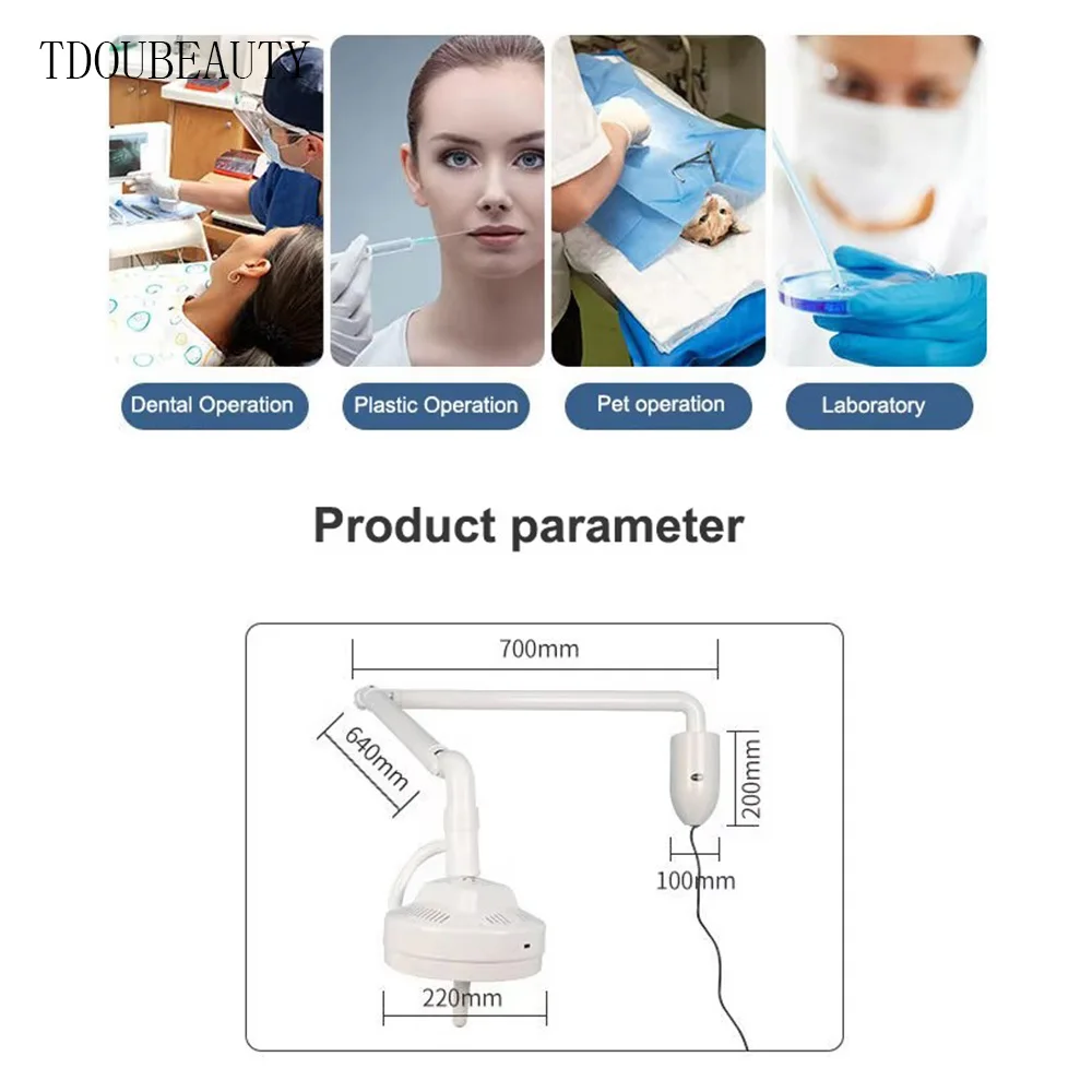 30W Dental Operation Cold Led Lamp For Implant Dental Chair LED Light Shadowless With Induction Clinic Dental Chair Light