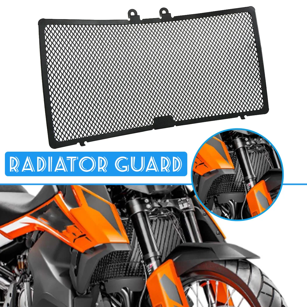 

Motorcycle For 790 890 Adventure R S 890 SMT FOR Husqvarna Norden 901 Radiator Grille Guard Cover Oil Cooler Protector