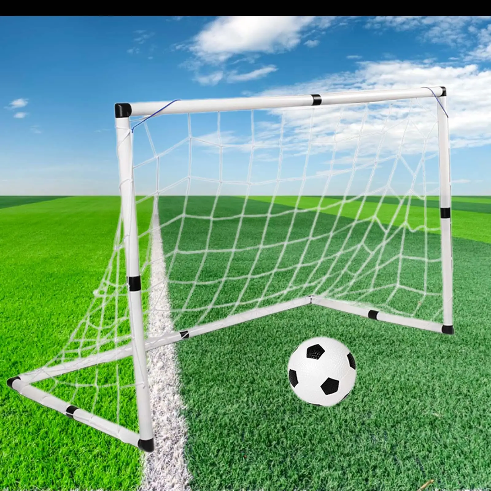Fußballtoren-Set für Kinder, Spielzeug, Trainings-Fußballtor für Sportspielplatz