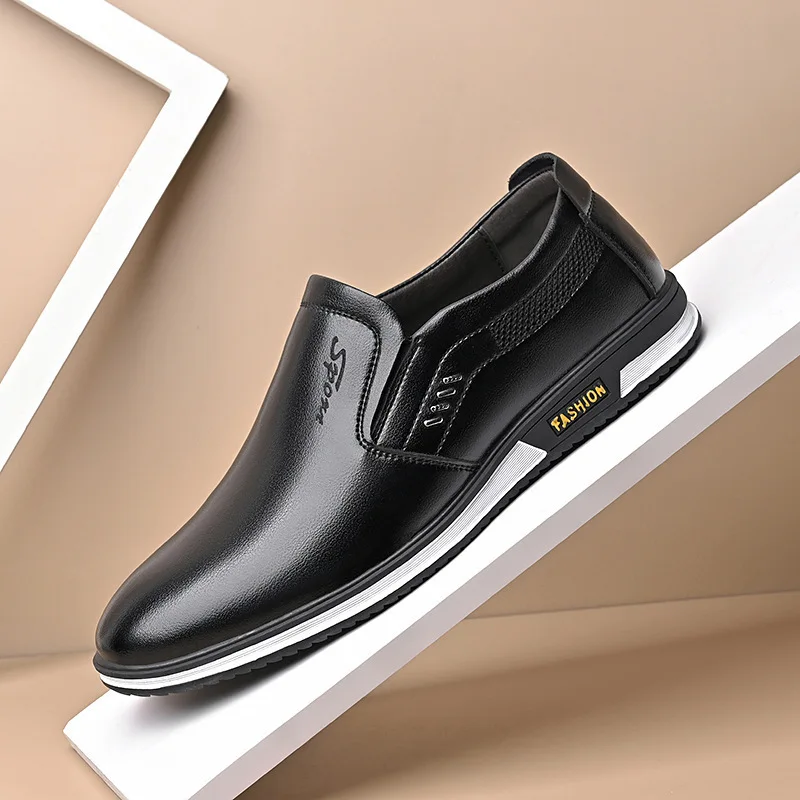 2024 Fashion Elegant Oxford Shoes for Mens Shoes Plus Size Men Formal Shoes Male Wedding Dress Loafers Slip on Masculino Shoes