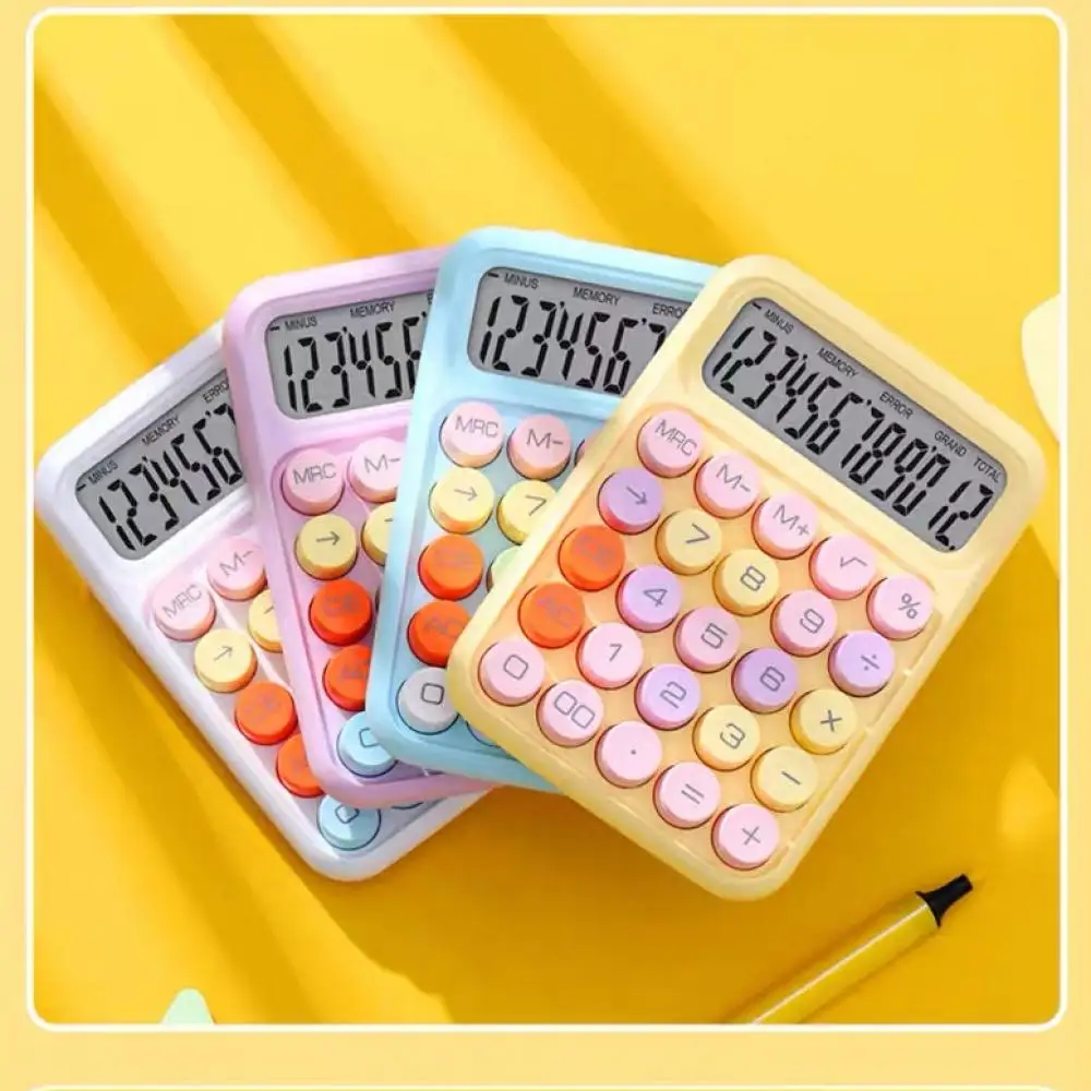 Dopamine Color Calculator Goddess Style Good-looking Cute Internet Celebrity Financial Office Computer Children Student Only