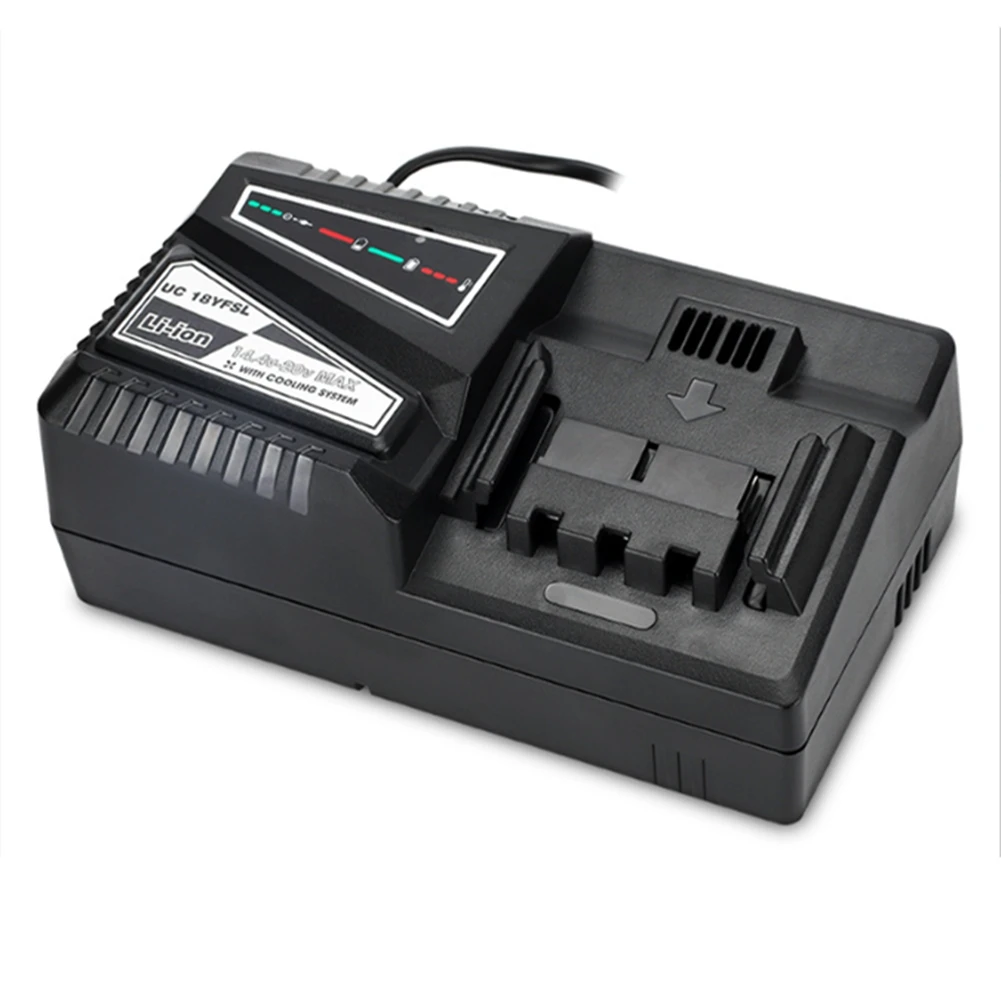 ~！【Best Seller】Fast Charging 14.4 18V 20V 4.5A Lithium Battery Charger for Li- Battery BSL1415 BSL1420 BSL1430 EU PLUG