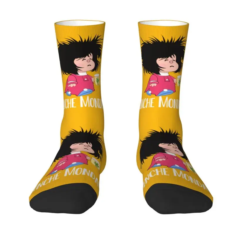 Pinche Monday مضحك مافالدا اللباس الجوارب رجل إمرأة دافئ أزياء الجدة كوينو الأرجنتين الهزلي طاقم الجوارب