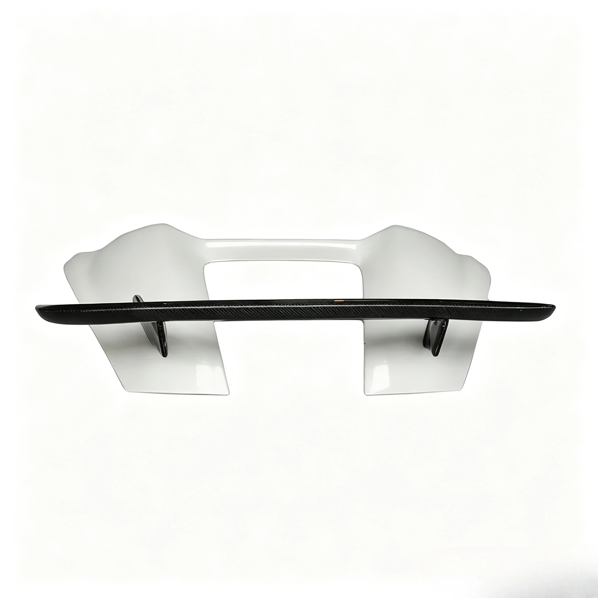 Real Half Carbon Fiber Rear Wing Spoiler for 718 981 982 Boxster Aerodynamic Trunk Rear Diffuser Splitter Accessories