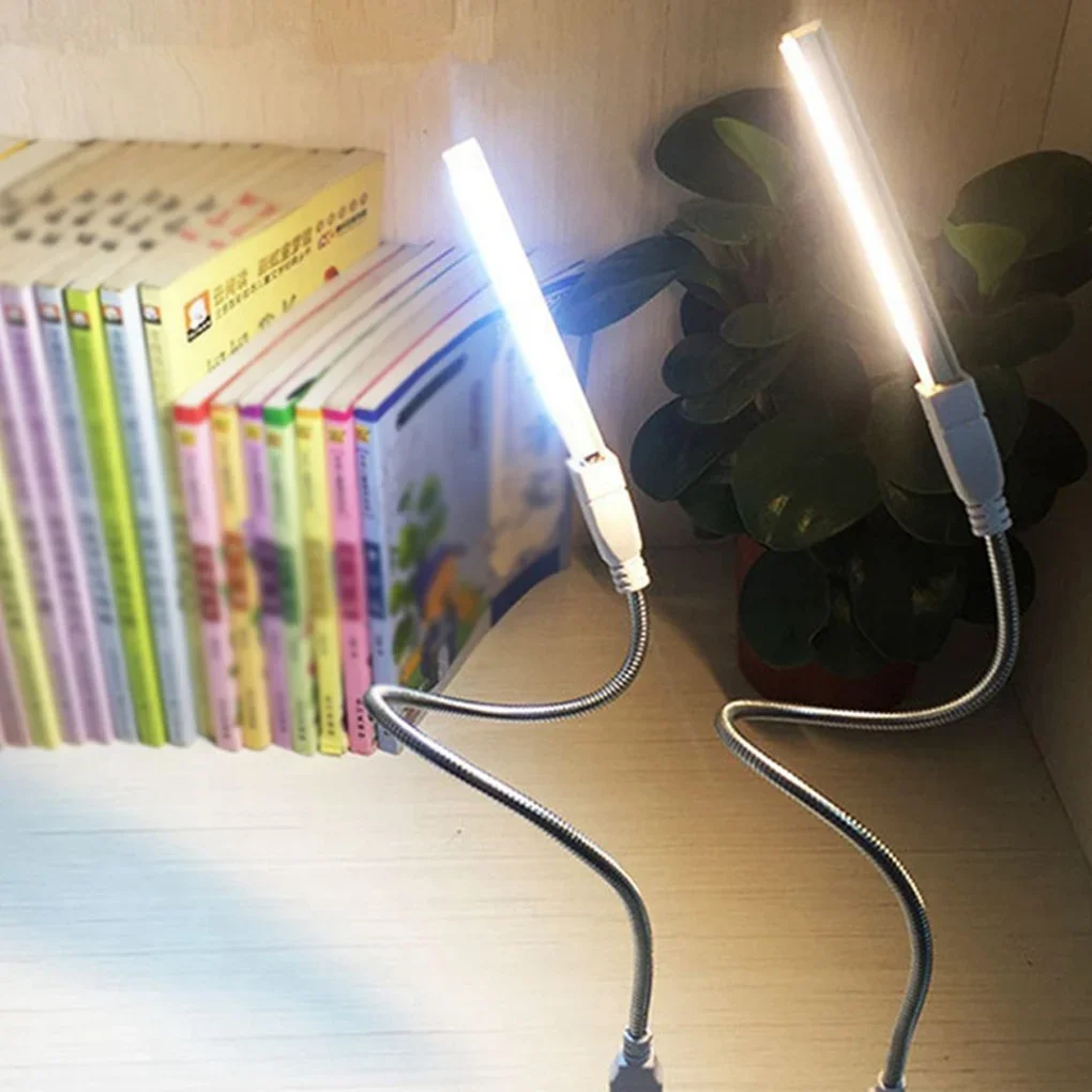 Mini USB LED Book Lamp for Home Dormitory - Portable Reading Night Light