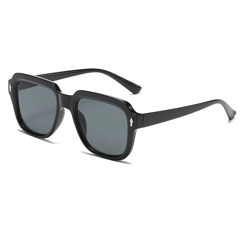 2024 Fashion Oversized Square Sunglasses Retro Personality Minimalist Style Large Rectangular Frame Sun Glasses UV400