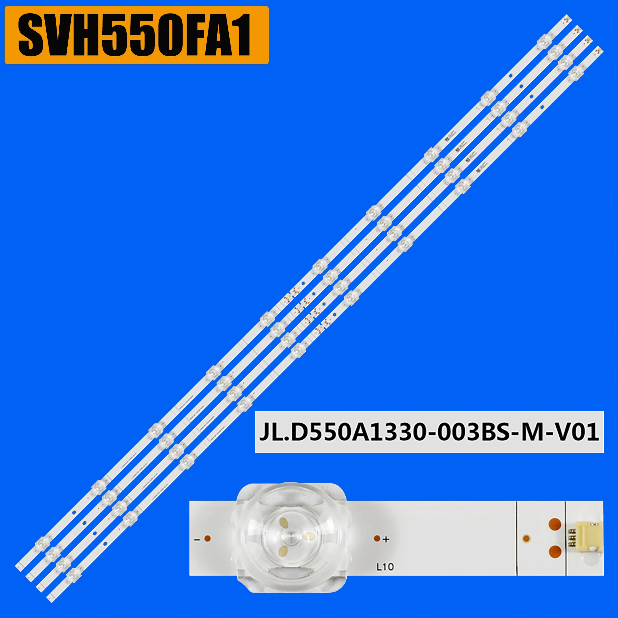 Podświetlenie LED dla 55R6G 55A6GV 55R6095G5 55R6070G 55C350KU HD550Y1U62-T0L6 JL.D550A1330-003BS-M_V01 ZD_SSC_D550_4X10_01_V2.20