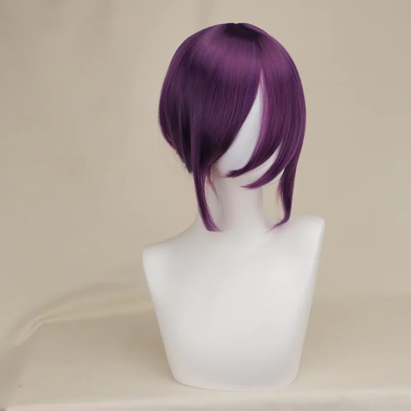 Reze Costume Cosplay Synthetic Hair Wigs Halloween Anime Chainsaw Man Costume Short Straight Heat Resistant Wig