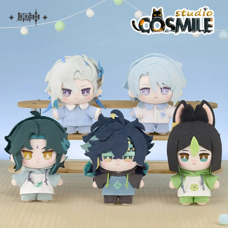 

Genshin Impact Xiao Kamisato Ayato Tignari Neuvillette Kinich Мягкая плюшевая кукла 14 см 15 см, игрушка-брелок YS Feb