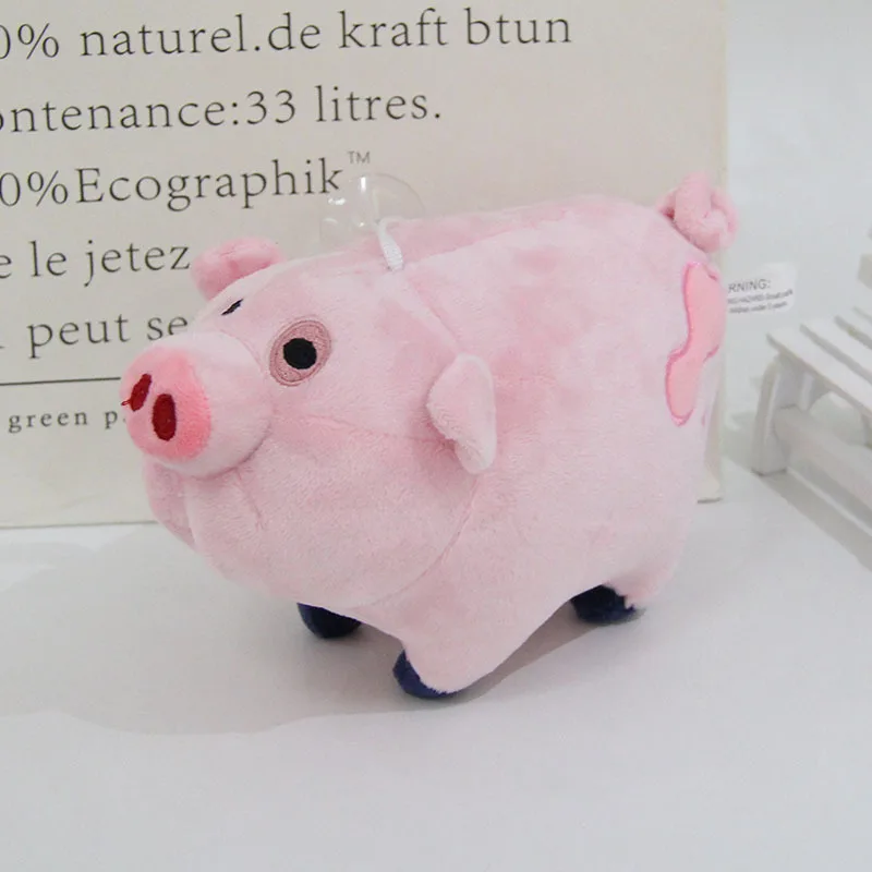 Disney Anime Surrounding Swinging Pig Cartoon Animals Cute And Playful Little Pig Plush Doll Toys Children'S Girls New Year Chri