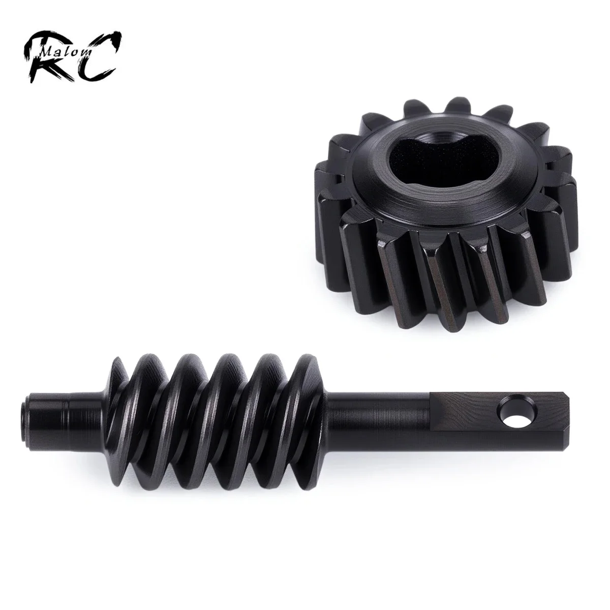 Overdrive Underdrive Worm Differential Axle Steel Gears 12T 13T 14T 16T 18T For 1/30 RC Crawler Car Axial SCX30 Upgrade