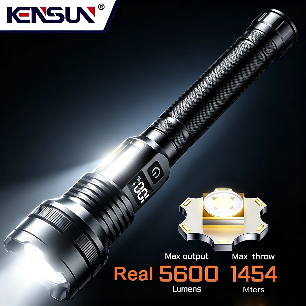 kensun-most-powerful-rechargeable-led-flashlight-tactical-torch-light-for-fishing-hunting-type-c-flashlight-long-range-6000m