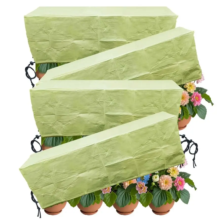 

Planter Cover, Plant Covers Freeze Protection,4 Pack 39.317.715.7 Planter Covers for Winter, Frost Cloths for Outdoor Plants, Ra