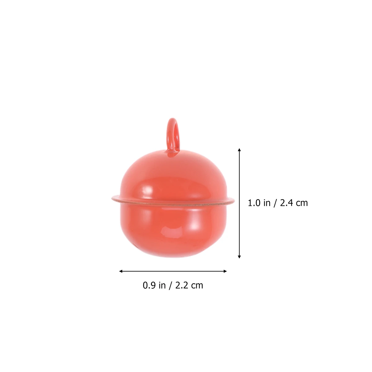 

50 pcs 22Mm Colored Jingle Bells Metal Round Mini Bells Christmas Decor Wedding Party Jewelry Pendant Diy Crafts Decoration Iron