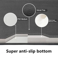 Super absorbent floor mat, super absorbent bath mat, super anti slip coral velvet bathroom floor mat, door mat - Image 2