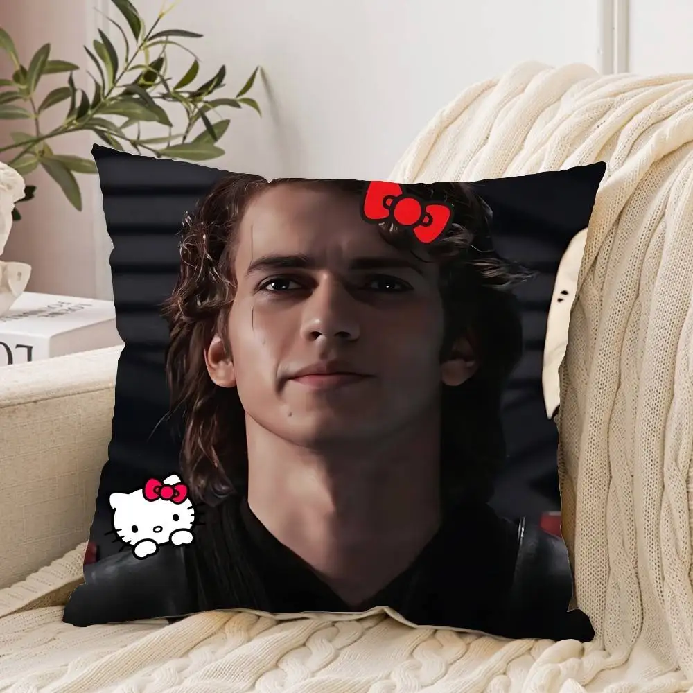 Cool-S-star-Wars Classic Customizable Square Pillowcases, Stylish And Soft, Perfect For Beds, Cars, And Sofas.