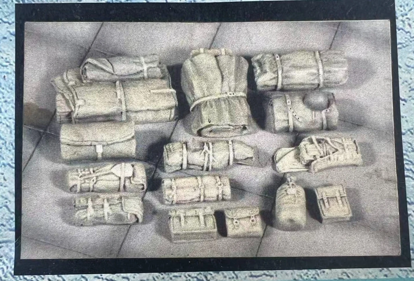 

Изящное производство сценариев моделей 1/35, набор оборудования для сценариев военного танка США в упаковке из серой смолы