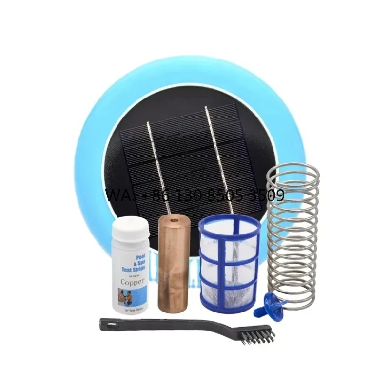 

Wholesale Solar Power Saving Energy Eco-Friendly Copper Water Purifier for Pool Solar Ionizer