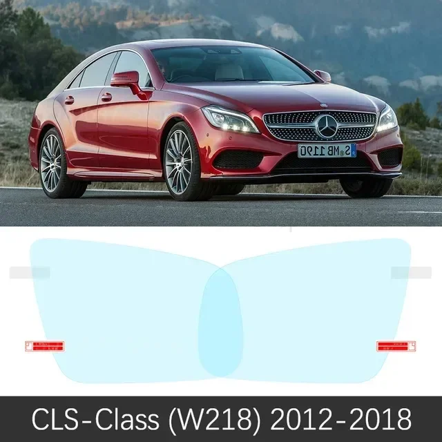 

Full Cover Anti Fog Film For Mercedes Benz CLS Class W218 C257 CLS350 400 220 350 400 500 2012~2020 Rainproof Rearview Mirrors