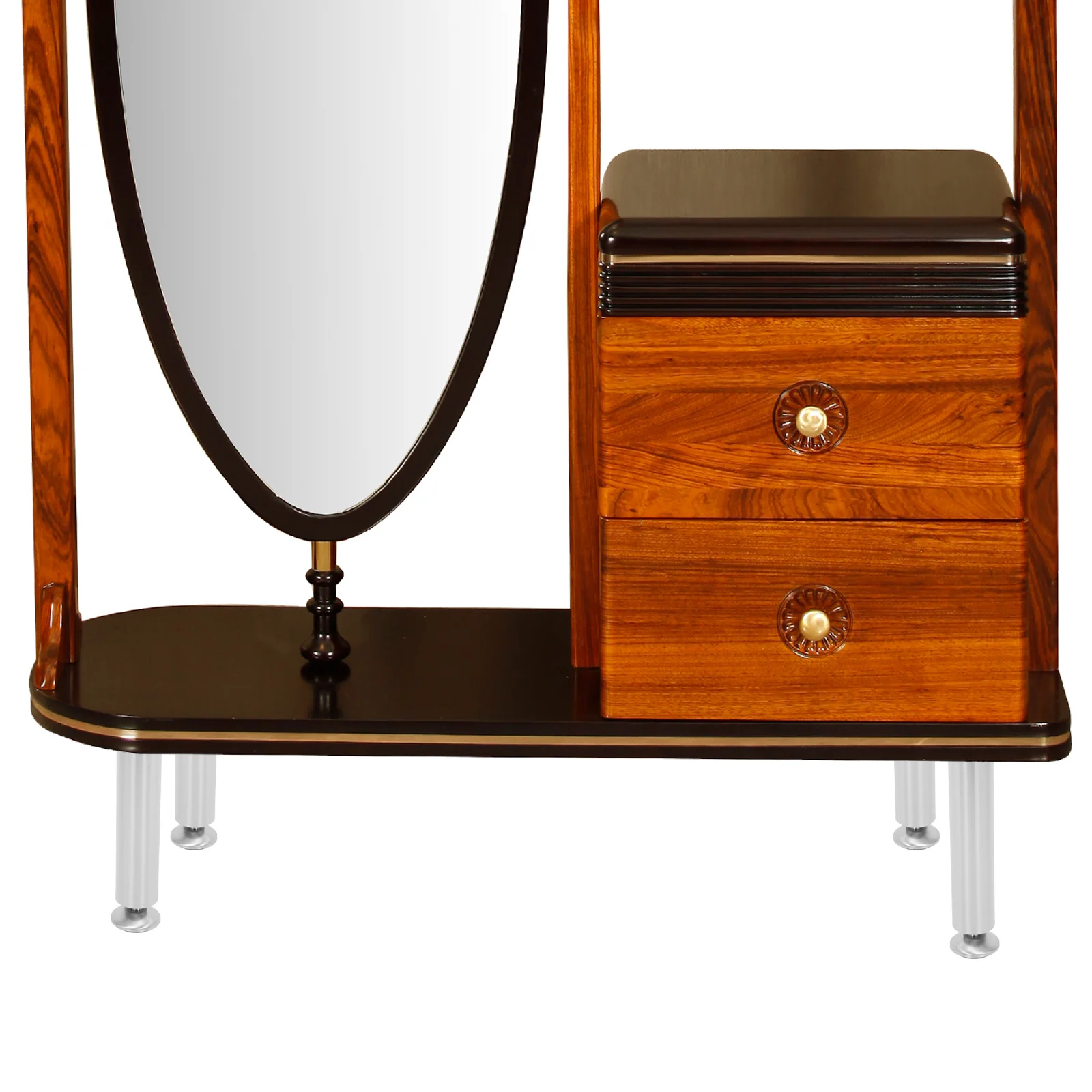 4Pcs Stainless Steel Furniture Legs Adjustable Height Furniture Leveler Feet for Chair Cabinet Table Sofa Anti Rust