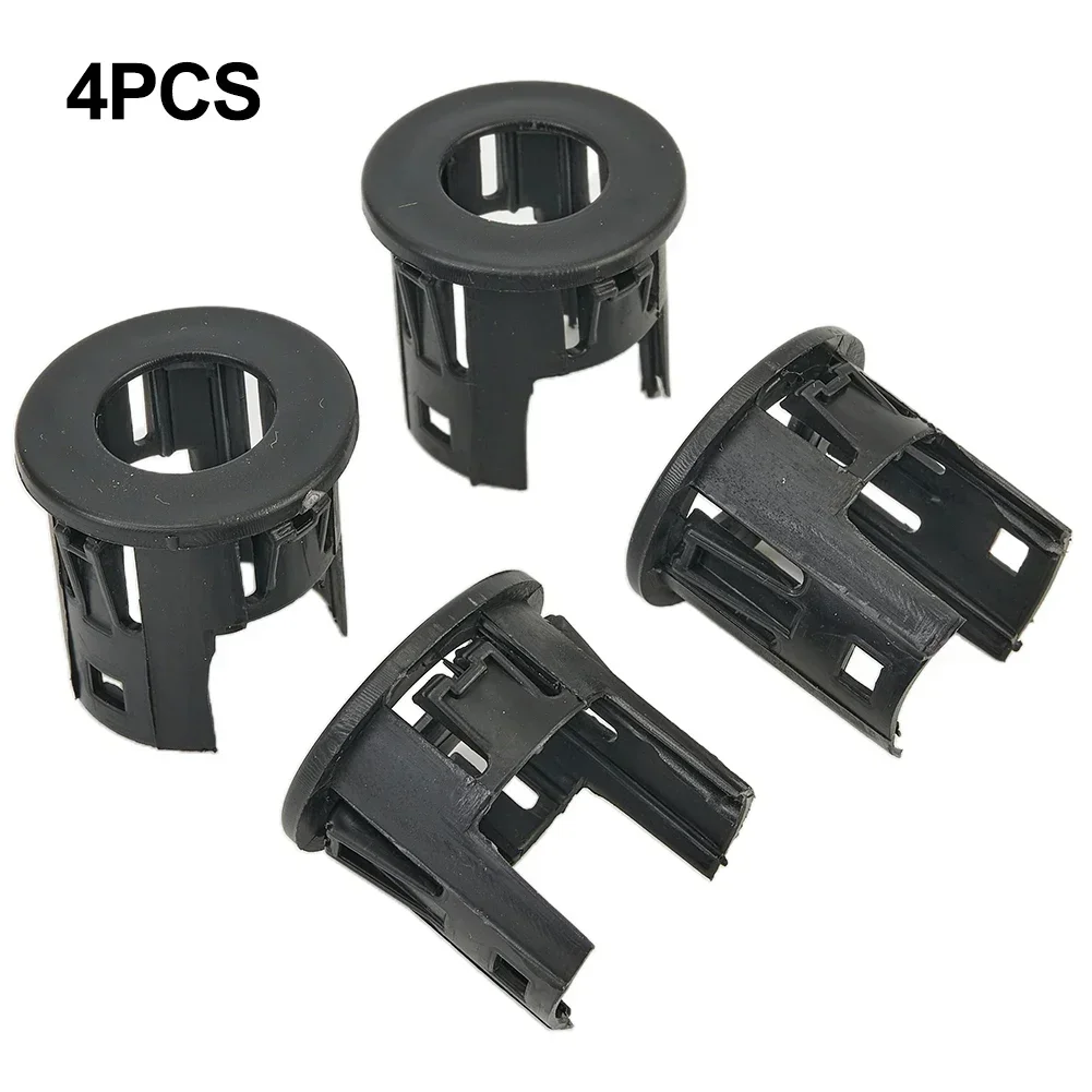 High Quality Sensor Bezels Parking Assist Set ABS Accessories Black Bracket Car Parts Direct Fitment Replacement 4Pcs 5LS52TZZAA