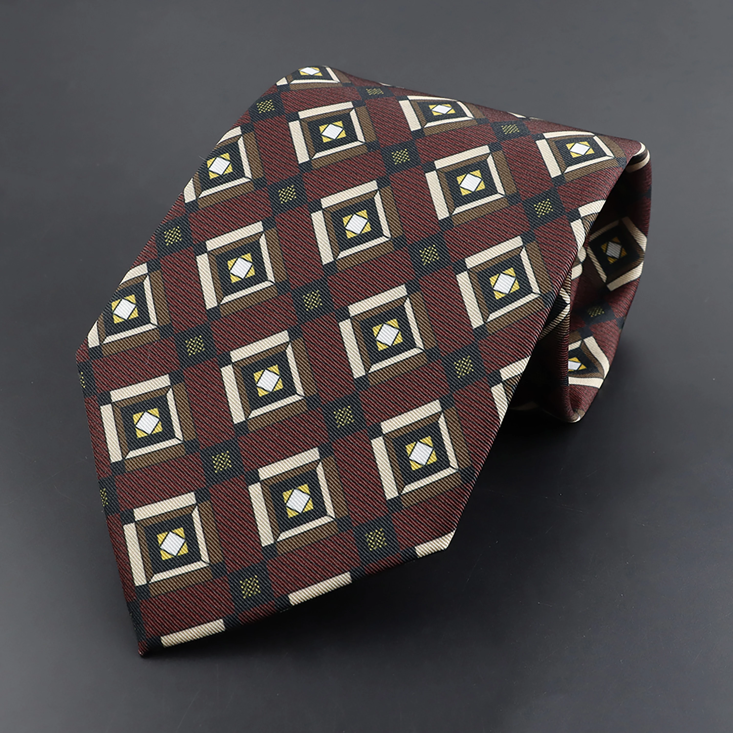 جديد Vintage الطباعة الرجال لينة رقيقة التعادل الهندسة بيزلي الأزهار 9 سنتيمتر ربطة العنق العريس الأعمال حفل زفاف الملحقات اليومية