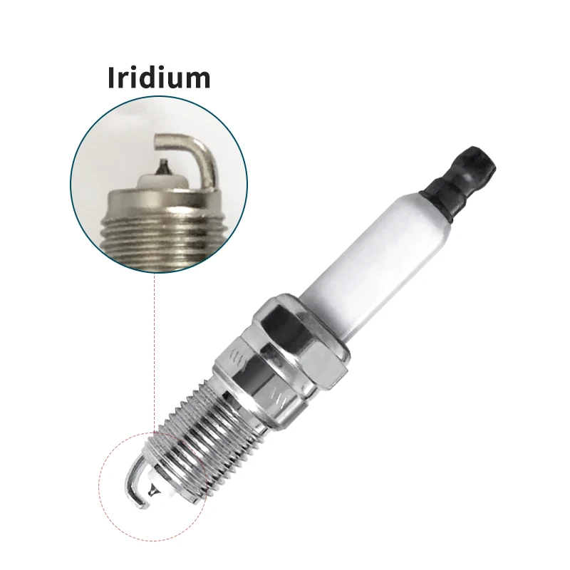 4PCS Iridium Spark Plug 41-962 41962 19299585 Suitable For Buick For RAINIER(2WD 2004-2005) For Chevrolet For Express 1500 2WD