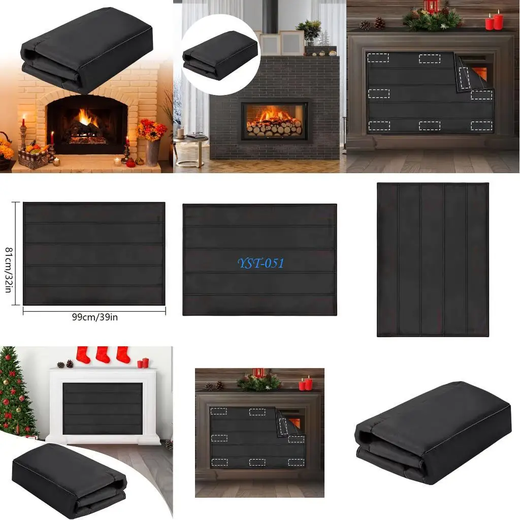 

E15A Fireplaces Insulation Blocker Vent Covers Fireplaces Draft Stopper Indoor Chimney Insulation Screen Guard