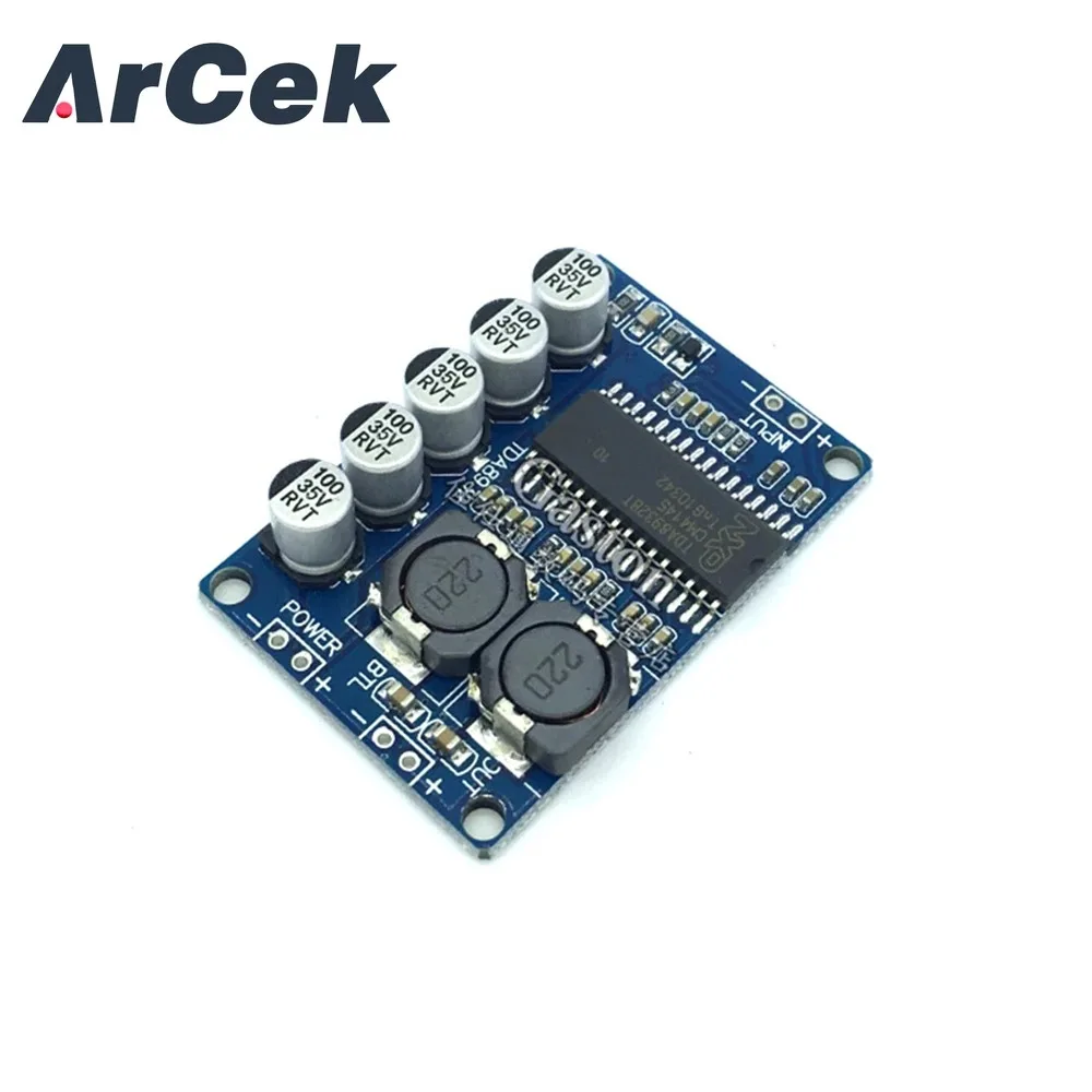 Digitale Eindversterker Bord Module 35W Mono Versterker Module High-Power Tda8932 Laag Stroomverbruik