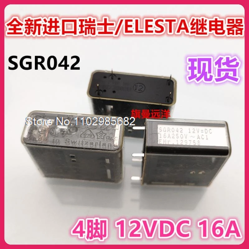 

SGR042 12VDC ELASTA16A 4 ENr.129758