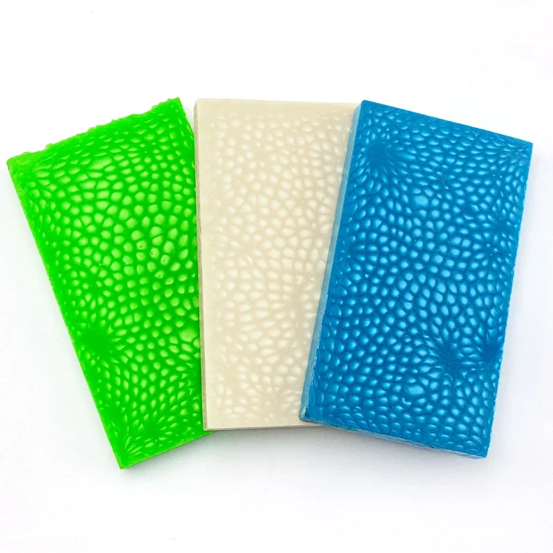 1 pieza de Material de resina con patrón de Squama para hacer mango de cuchillo DIY, Material compuesto, Material artesanal 120*38*8MM