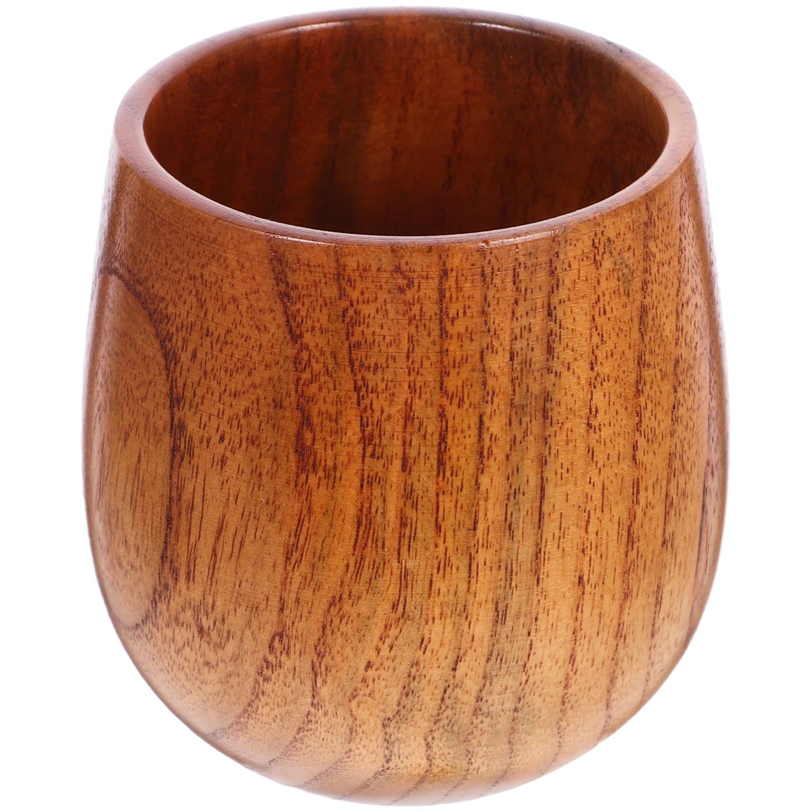 

170Ml Acid-Free Jujube Wood Cup Japanese Style Wooden Mug For Wine Beer Coffee Tea Camping Travel Office Use Wood Drinking Cup