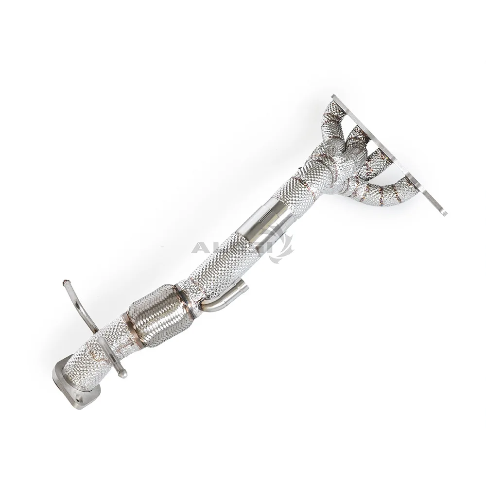 مناسبة لفورد مازدا 3 2.0 2008-2013 سباق الحرارية معزول العادم المنوع جامع العادم