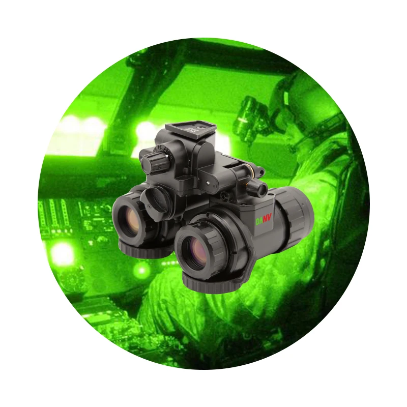 Sought-after White Phosphor Gen2+ с автогранированным шлемом — прикрепляемые очки ночного видения FOM1400-1600 PVS31