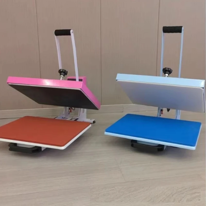 Picture 6: Heating Transfer Press Printing Machine T-Shirt Hot Stamping Printer for Clothes Design  23*30cm Adjustable Pressure Pull-Out