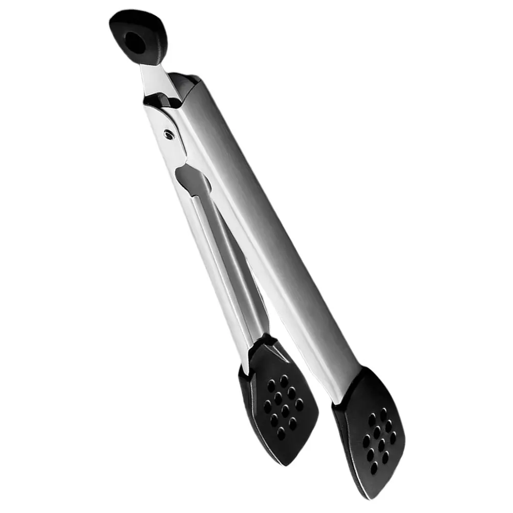 

Silicone Head Tongs Kitchen Clamp BBQ Cooking Tools Safe Pancake Tong Mini Meat Serving Food Ricer Practical Fish Creative