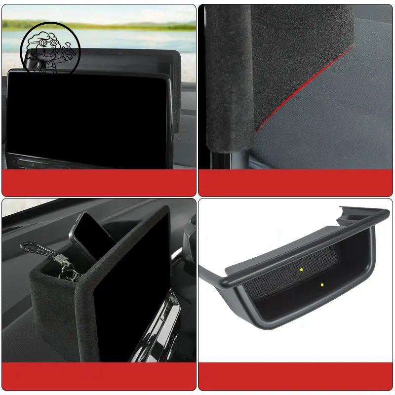 Per Volkswagen VW ID4 ID6 crizz Center Console Screen Back Storage Box accessori per la modifica degli interni dell\'auto