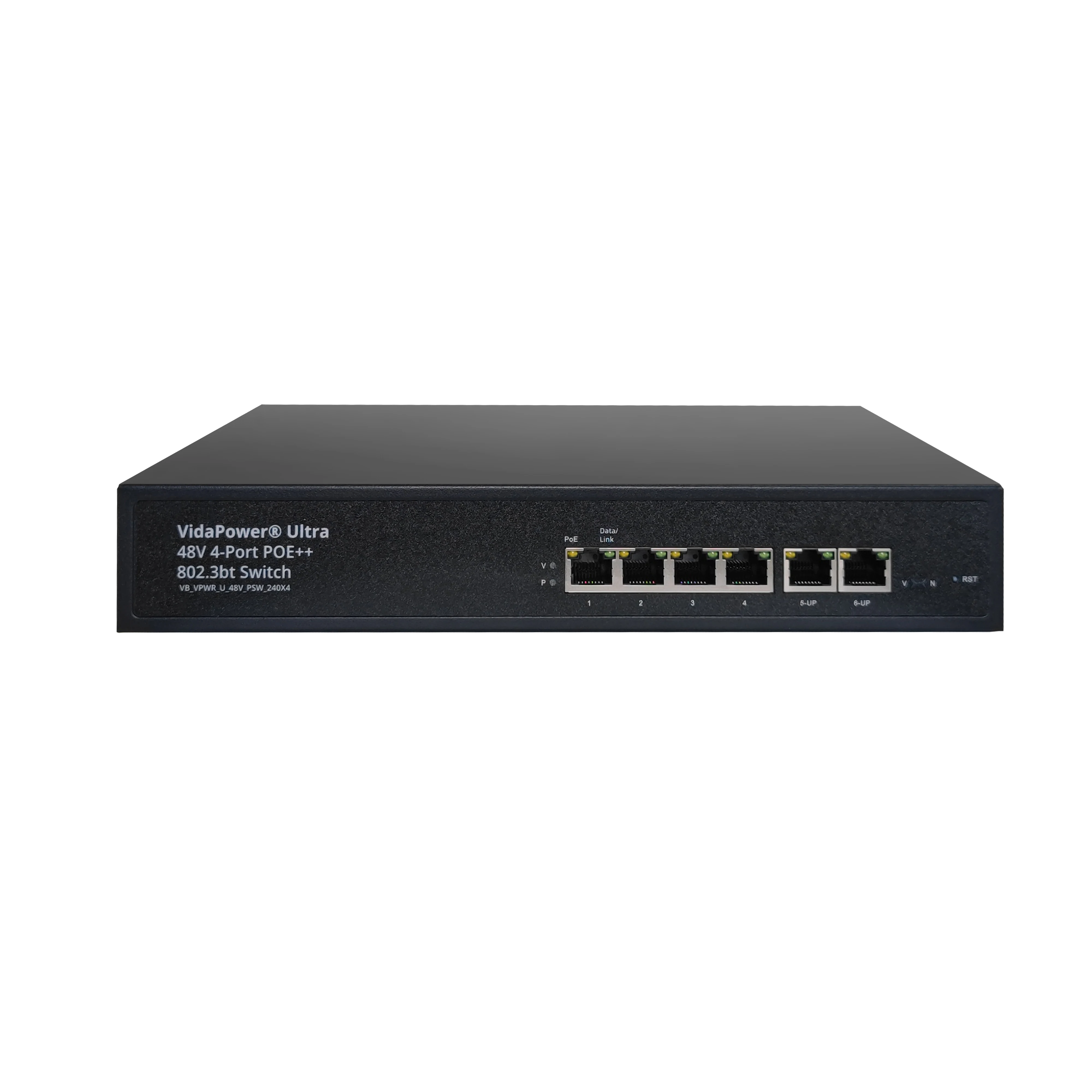 

Inwall 4 port gigabit poe 60w ethernet switch 802.3bt 1G poe switch