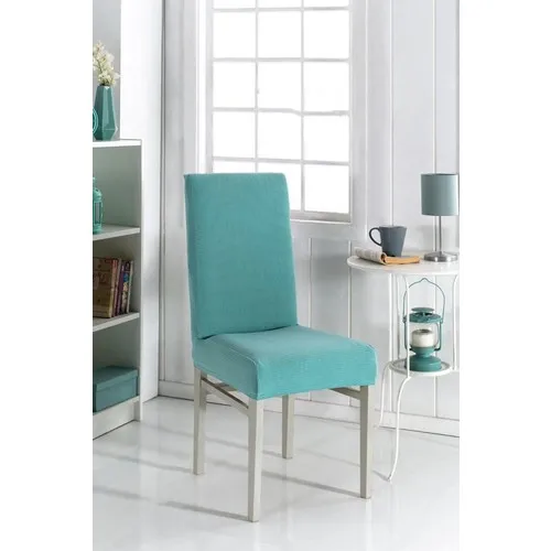 Nusret Slim Square Pattern Chair Cover Washable Lycra Flexible Wheel Chair ÖRTÜSÜ_MINT _ in a PALLET