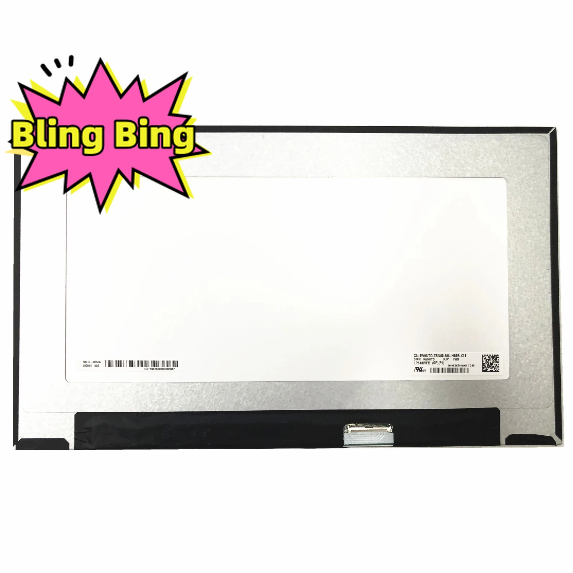 

LP140WFB SPF1 14.0'' LP140WFB-SPF1 1920*1080 EDP 40 Pins Laptop Panel 72% NTSC LCD Touch Screen