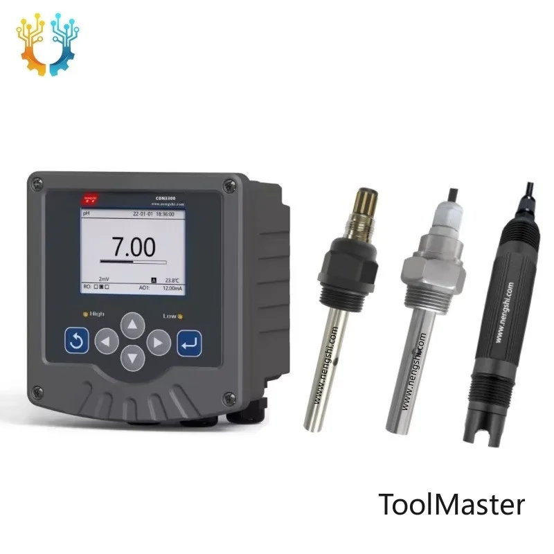 

【2026】Industrial Plastic EC/Conductivity Sensor & Meter RS485 4-20mA | Water Analysis Controller For Continuous Process Monitori