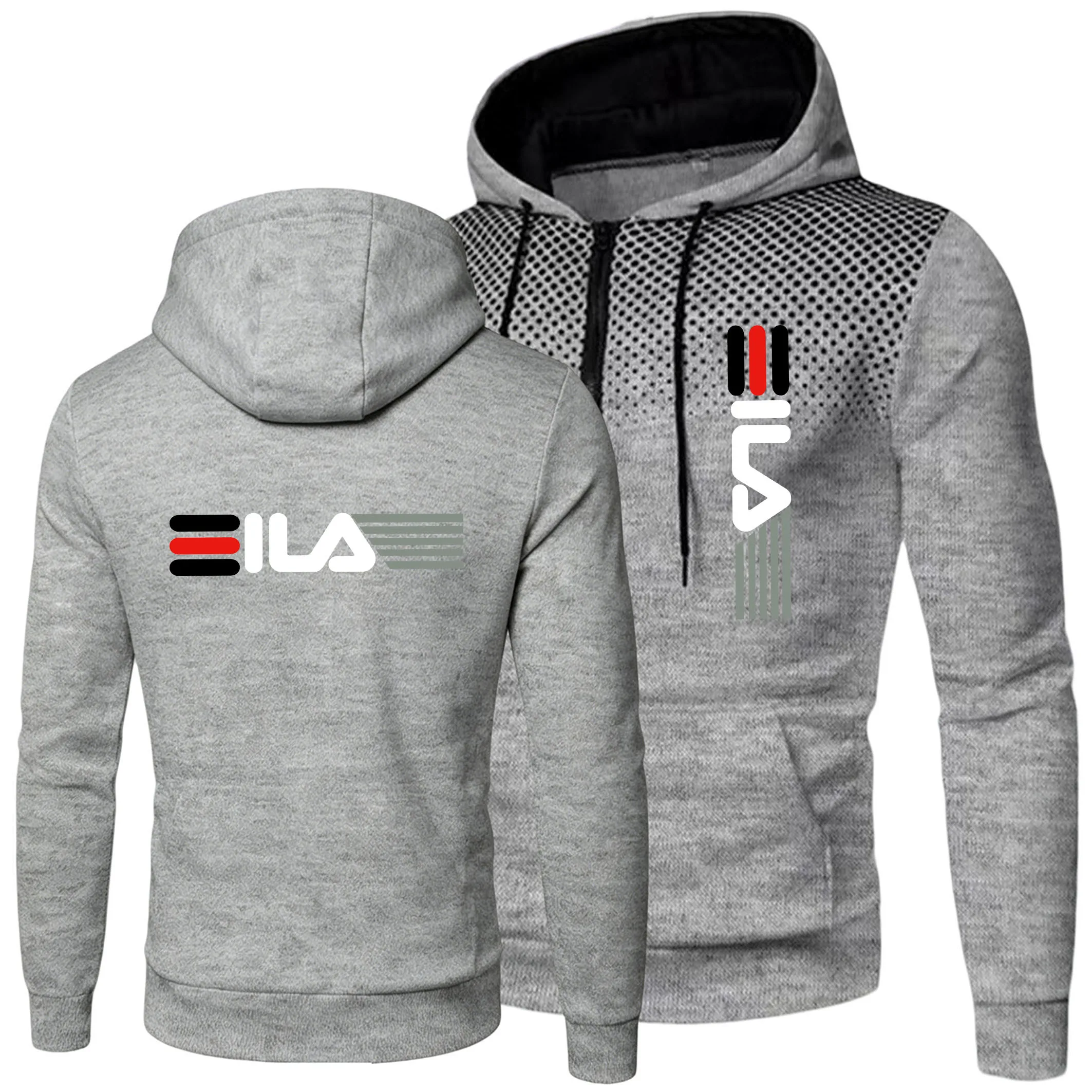 2026 Premium Zipper Casual Jacket Coat Spring And Autumn Man's Marco Simoncelli Super Sic 58 Logo Print Cotton Simple Hoodies