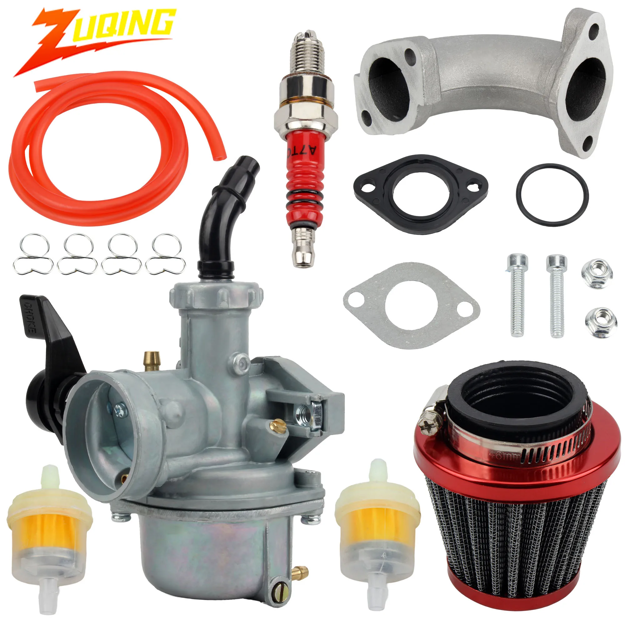 PZ22 Motorrad Vergaser 22 MM Set Für Keihin KAYO Apollo Bosuer xmotos Kandi 110 125 140cc Motocross Dirt Bike zubehör