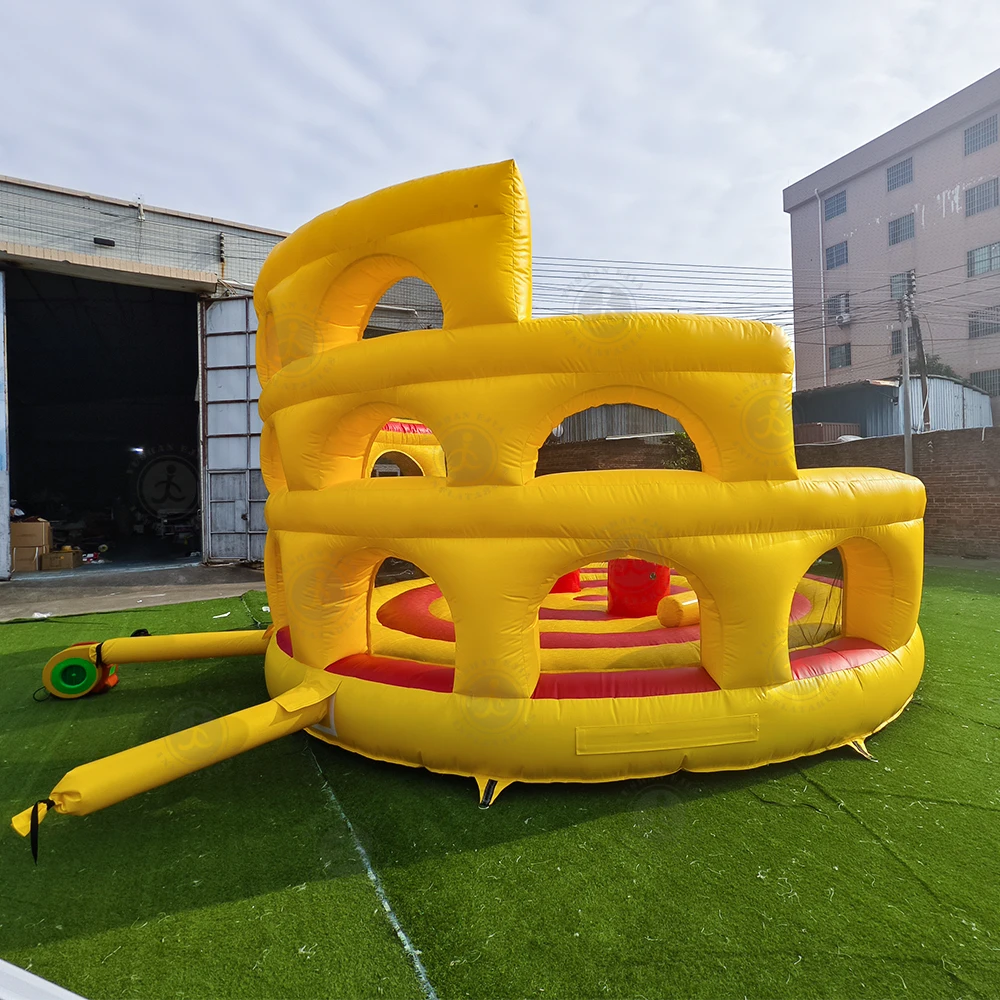 

Outdoor Parties and Event Entertainment Inflatable Gladiator Game for Commercial Rental Ideal