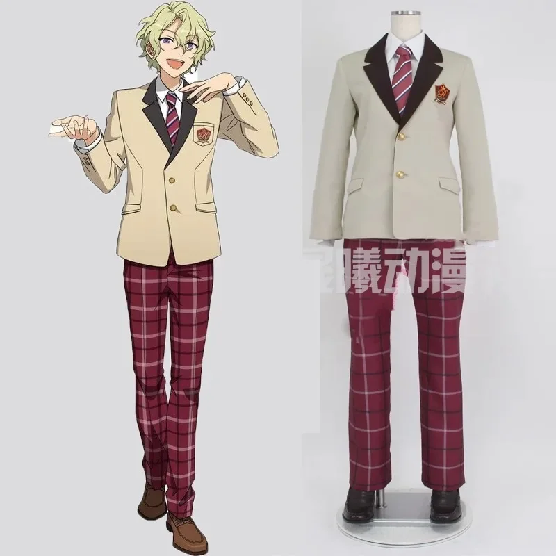 Game Ensemble Stars EVE Tomoe Hiyori Sazanami Jun Cosplay Costume Party Role Play Clothing Halloween Uniforms Custom Made