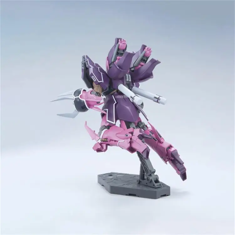 오리지널 반다이 Hguc 1/144 로즈 줄루 Ep7 건담 조립 모델 장난감 수집품 애니메이션 액션 피규어 모델 장난감 장식품 선물
