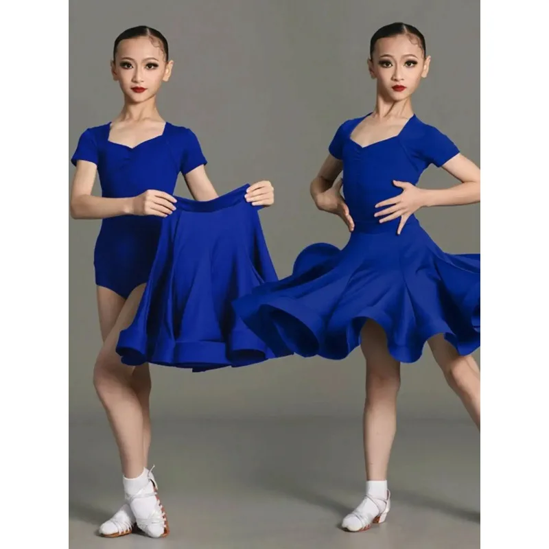 Latin Performance Practice Set Professional Standard Competition Regulations Class girl's Latin Dance Competition Uniform